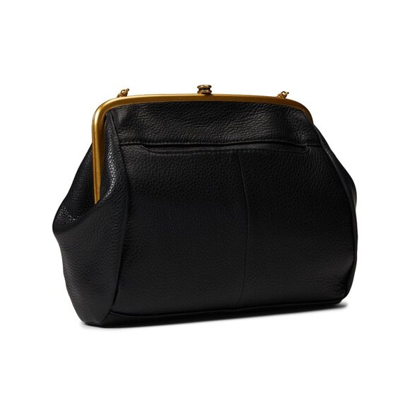 HOBO Holly Leather Crossbody In Black - Picture 2 of 13